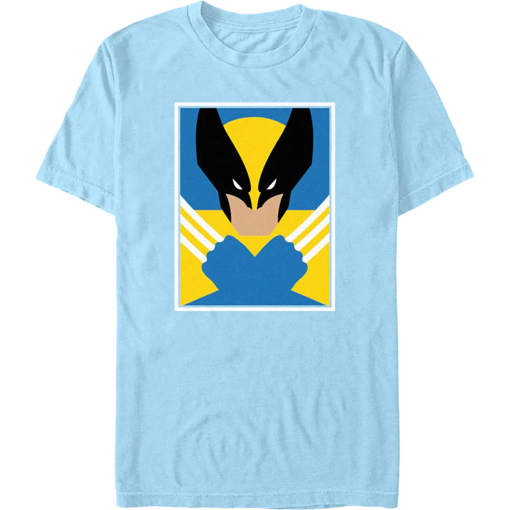 Xmen Wolverine Art Deco Marvel Comics Tshirt